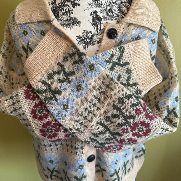 RECLAIMED VINTAGE PL KNIT CARDIGAN - Picture 6 of 8